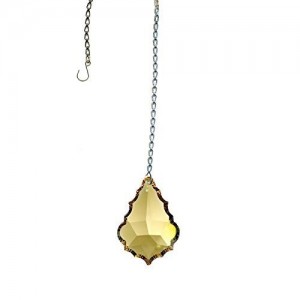 Crystal Prism Sun Catcher Swarovski Pendeloque Hanging Crystal (Colors Available)   